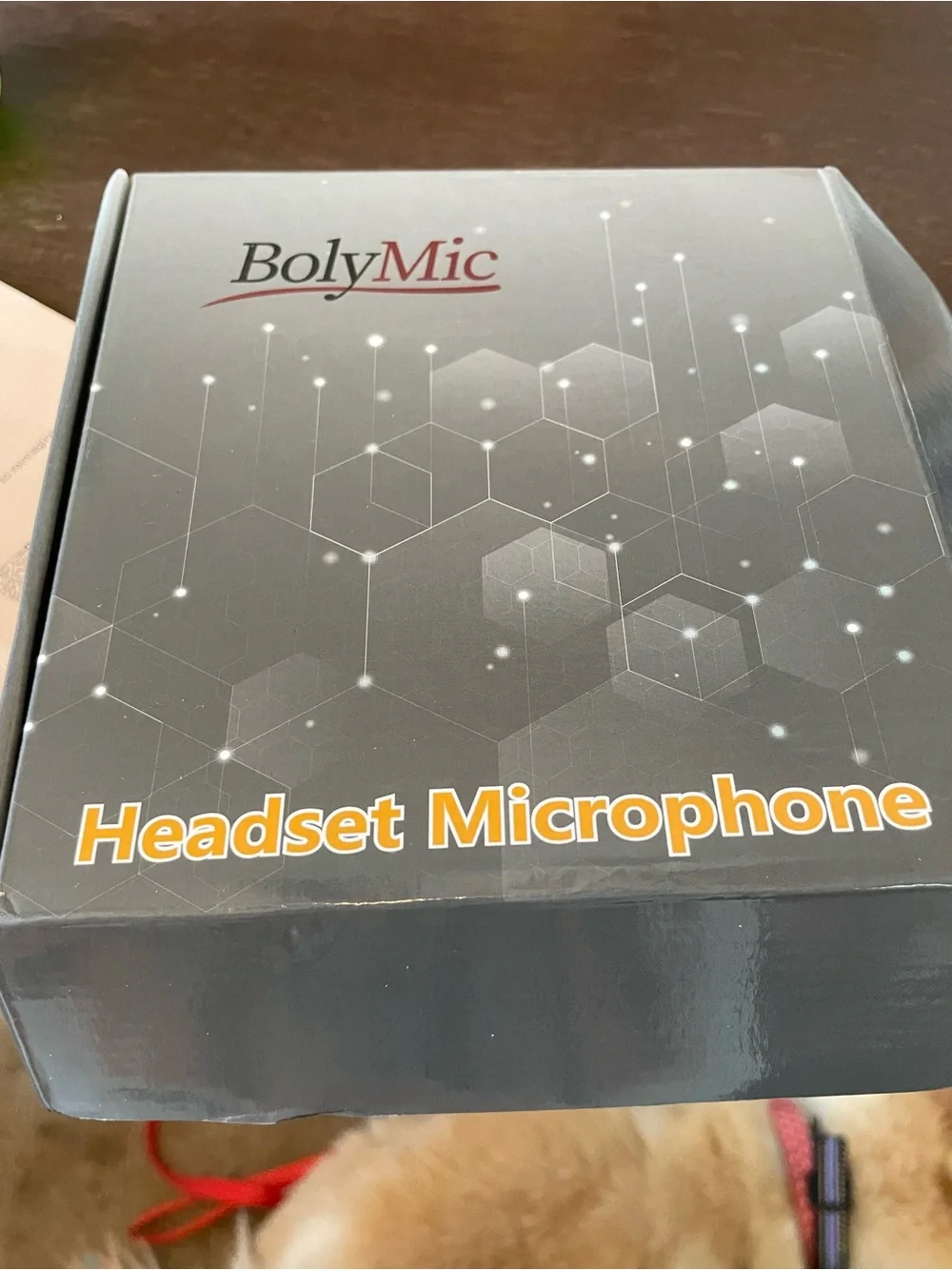 Boly mic Black Headset Microphone 3 pack